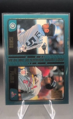 2001 Topps Traded & Rookies - Albert Pujols, Ichiro Suzuki #T99 (RC) Foto 1 de 3