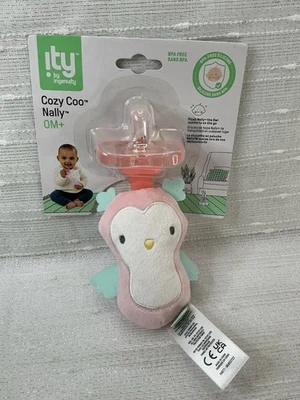 Ingenuity Owl Acogedor Coo Bomby Chupete Calmante con Juguete de Peluche Niñas Búhos NUEVO Foto 1 de 4