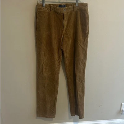 Pantalones de pana caqui Polo Ralph Lauren para mujer. Talla 20 Foto 1 de 4