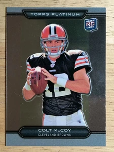 2010 Topps Platinum #133 Colt McCoy RC - Picture 1 of 2