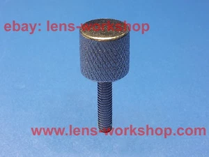 Tornillo de pulgar cromado M4 x 17 mm de longitud, perilla extra grande - Imagen 1 de 1
