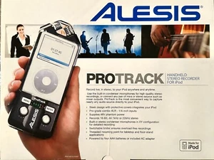 Alesis ProTrack Handheld Stereo Recorder for iPod 🌟New Condition - Open Box🌟 - Picture 1 of 2