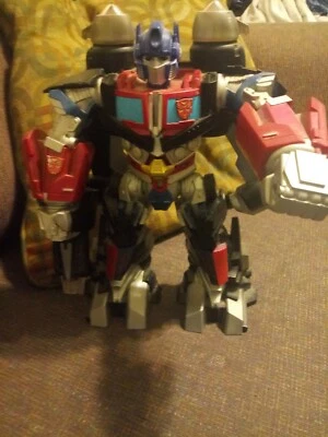 Transformers Mega Power Bots OPTIMUS PRIME (2008) ¡12" funciona con pilas!! Foto 1 de 2