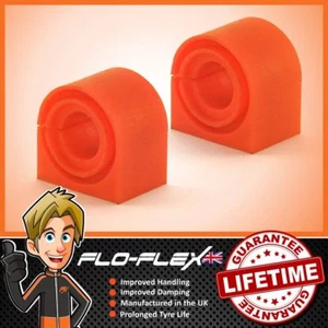 22mm VW Golf MK5 Front Anti Roll Bar Bushes Poly Polyurethane Flo-Flex - Imagen 1 de 4