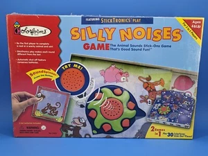 NIB Colorforms SILLY NOISES 2002 University Games - Animal Sounds & Stickers NEW - Picture 1 of 5