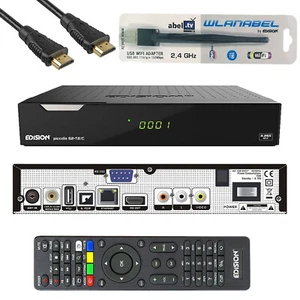 Sat Receiver Edision Piccollo 3in1 Combo CI- Slot WIFI 1080p DVB-S2 DVB-T2 DVB-C - Bild 1 von 9