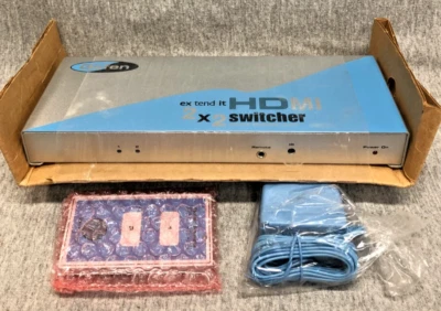 Gefen 2x2 HDMI Switch     EXT-HDMI-242-CO With RS-232 - Image 1 of 4