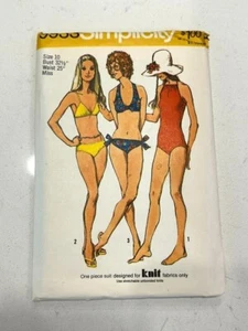 Vintage Simplicity Schnittmuster 9933 - Misses' Badeanzüge - Gr. 10 - Bild 1 von 2