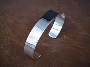 Men's Solid 925 Sterling Silver, Men's Torque, Men's Bangle, Men's Bracelet, - Picture 1 of 10