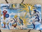 Vintage 1983 He-Man Masters Of The Universe 3 Piece Twin Bed Sheet Set