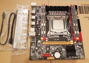 Mini Mainboard X79 2011 + CPU 4 - 12 Core / 24 Thread + 8GB - 128GB RAM + Kühler - Bild 1 von 8