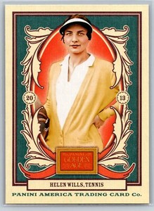 2013 Panini Golden Age Helen Wills Tennis #27