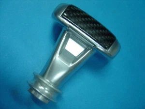 CARBON FIBER SLS STYLE SHIFT KNOB FOR MERCEDES BENZ R230 W211 W209 W212 R171 - Foto 1 di 11
