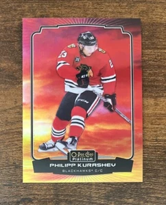 2022-23 O-Pee-Chee Platinum Sunset Philipp Kurashev #130 Chicago Blackhawks - Picture 1 of 2