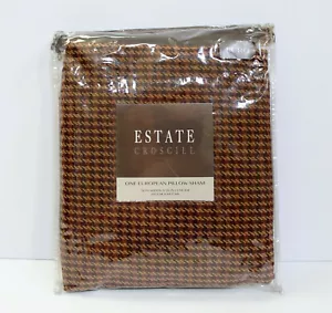 Croscill Estate Highlands One Euro Sham Brown - Imagen 1 de 4