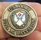 vtg 308th Military Intelligence MI Battalion Challenge Coin Guardians Of America