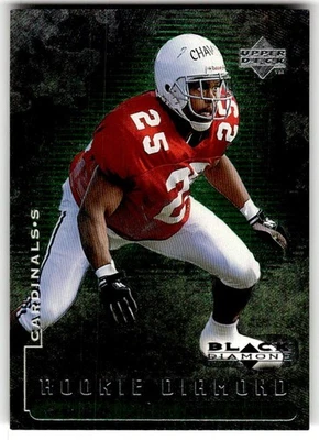 1998 Upper Deck Black Diamond Rookie Edition Corey Chavous Quadruple #/100 #96 - Image 1 of 2