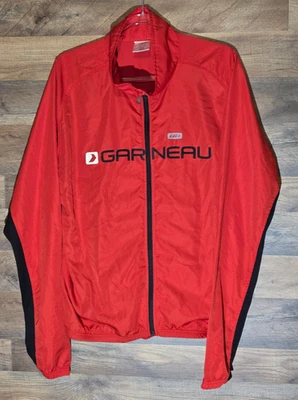 Chaqueta de ciclismo Garneau roja manga larga XL roja Foto 1 de 4