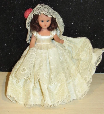 Muñeca Nancy Ann Storybook de Colección ~ #310 Rio Rita Plástico Duro 6.5" Preciosa Muñeca Foto 1 de 4