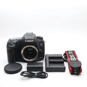 【Exc+3】Canon EOS 7D Mark II 20.2MP Body Only Digital Camera Black from japan - Picture 1 of 13