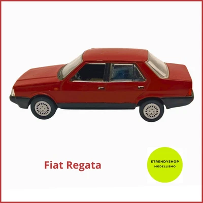 Modellino Norev Fiat Regata rossa  scala 1/43 da collezione statico mancanze - Immagine 1 di 4