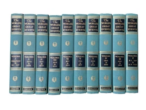 The Worlds Greatest Events Vol. 1-10 Complete Set Good Condition Illustrated - Foto 1 di 5
