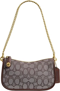 Bolso Coach Swinger 20 en Jacquard Signature, B4/Roble Arce - Imagen 1 de 5