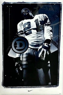 Deion Sanders - Big D poster - Unopened from 1995 - Dallas Cowboys - Nike - Image 1 of 4