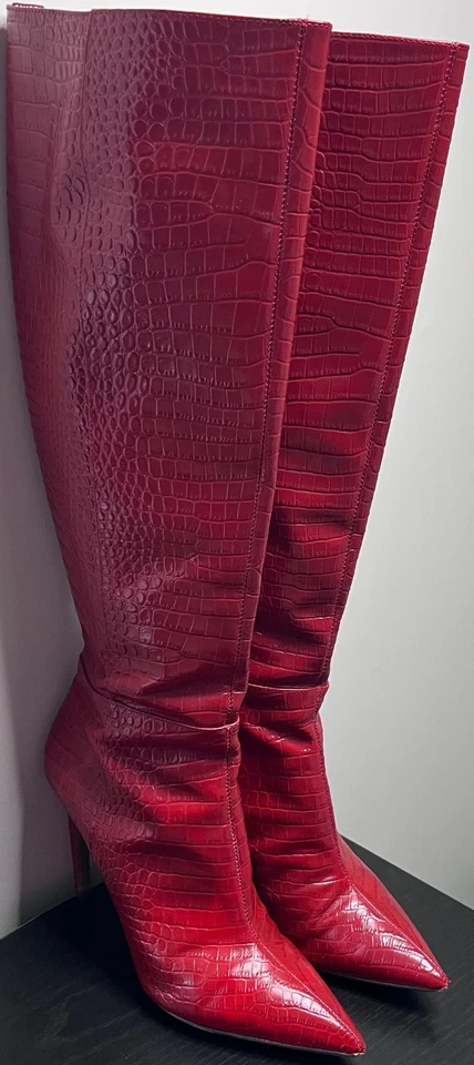 Botas Sam Edelman para mujer punta hasta la rodilla con cremallera - Usadas Foto 1 de 4