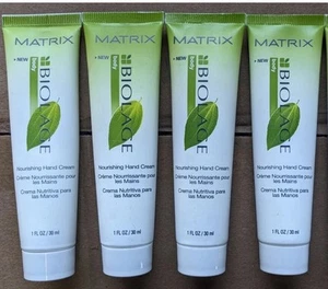 Crema de manos nutritiva Matrix Biolage 1, oz/30 ml cada una **PAQUETE DE 4** NUEVA - Imagen 1 de 1