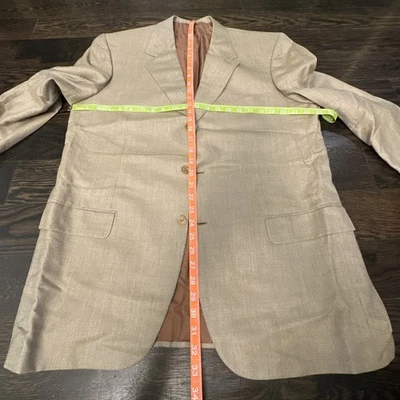 Brioni Blazer Mens Blue 3 Button cashmere Sports Coat Blazer - image 1 of 4