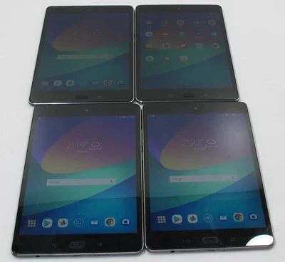 Lot 4 ASUS Zenpad Z8s P00J 16GB Wi-Fi + 4G Verizon Tablet - Image 1 of 4