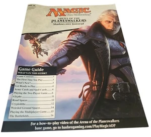 Folleto de instrucciones Magic The Gathering Planeswalkers Shadows Over Innistrad - Imagen 1 de 5