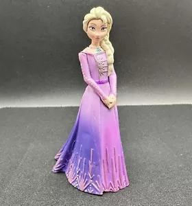 ELSA FROZEN DISNEY MINI 3.5” ACTION FIGURE SOLID PVC TOY - Picture 1 of 6