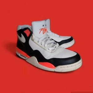 Nike Flight Legacy Men's Size 9.5 Black White Athletic Shoes Sneakers BQ4212-005 - Picture 1 of 7