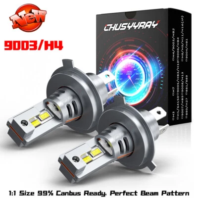 9003/H4 Front LED Headlight Bulbs For Subaru Impreza Sedan 4-Door 2.2L 1993-2001 - Image 1 of 4