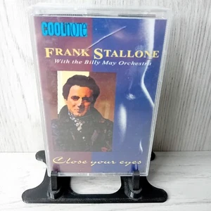 FRANK STALLONE CLOSE YOUR EYES CASSETTE TAPE ALBUM - NEW SEALED - RARE MUSIC - Picture 1 of 3
