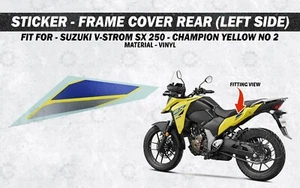 Sticker Frame Cover Left "Side Fit For - Suzuki V-Strom SX 250" - Picture 1 of 3