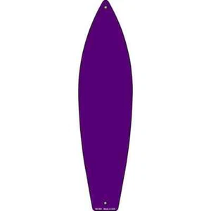Purple Solid Metal 2"x8" Surfboard Magnet Fridge Refrigerator Home Kitchen - Picture 1 of 1