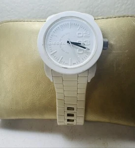 Diesel Double Down Silicone Men's Watch DZ-1436 (NEEDS BATTERY) - Picture 1 of 13