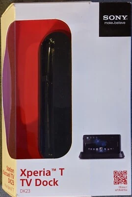 Sony Xperia T DK23 Smart Media HDMI TV Dock - Black - Image 1 of 4