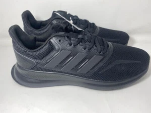 adidas Men's Runfalcon Running Shoe, Black/Black/Black, 8.5 M US - Picture 1 of 5