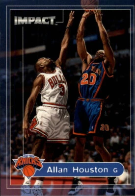 1999-00 SkyBox Impact New York Knicks Basketball Card #93 Allan Houston - Image 1 of 2