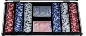 RARE Bravo Poker Chip Set Texas Hold'em Celebrity Showdown 2004 Palms Las Vegas - Picture 1 of 18