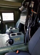 2 MILITARY  HUMVEE CUP HOLDERS (holds 4 cups) CENTER CONSOLE (A)  M998  AMMO CAN