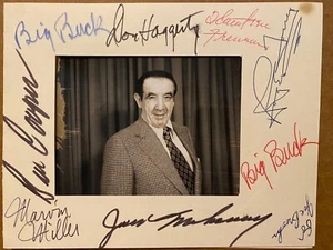 Roger Torrey Marvin Miller Don Haggerty Etc Signed Autographed Vintage Frame - Picture 1 of 7