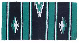New! Tough-1 19" x 19" MINIATURE SADDLE BLANKET w/ Navajo pattern 8 COLORS! - Picture 1 of 9