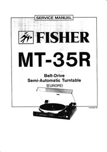 Service Manual-Anleitung für Fisher MT-35 R - Bild 1 von 1