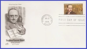 USA4 #3221 U/A ARTCRAFT FDC Stephen Vincent Benet - Imagen 1 de 1