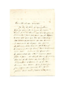 Alexandre DUMAS (père) / Lettre autographe signée / 1847 / Monte-Cristo / Romans